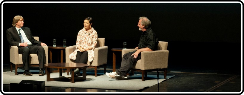 Isabella Rossellini and Guy Maddin at the Wexner Center